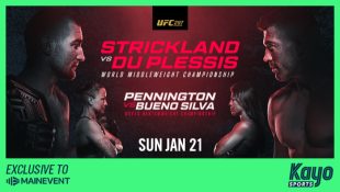 UFC 297: Sean Strickland vs. Dricus du Plessis,